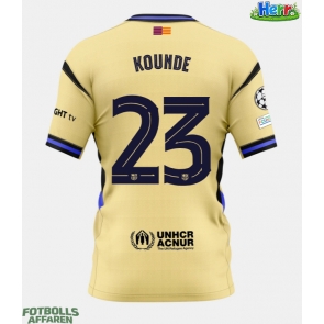 Barcelona Jules Kounde #23 Bortatröja 2025-26 Kortärmad